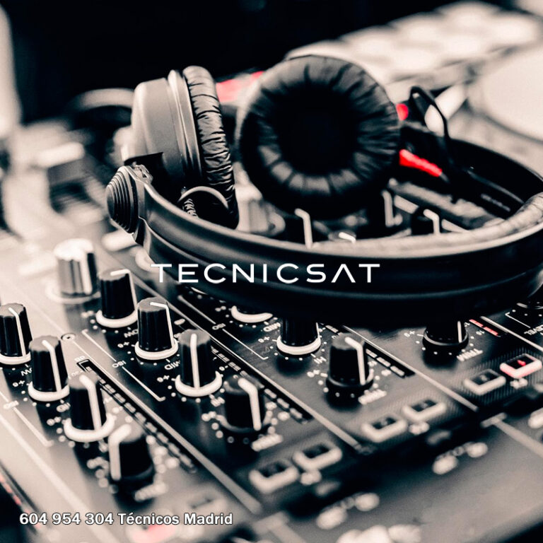 Reparación de Accesorios DJ en Madrid