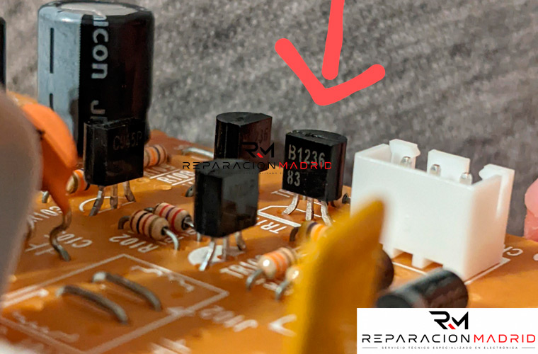 Reparación fuente de alimentación de piano eléctricos