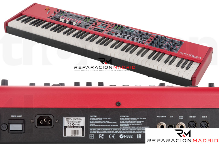 Reparación Pianos Eléctricos en Madrid por técnicos cualificados profesionales