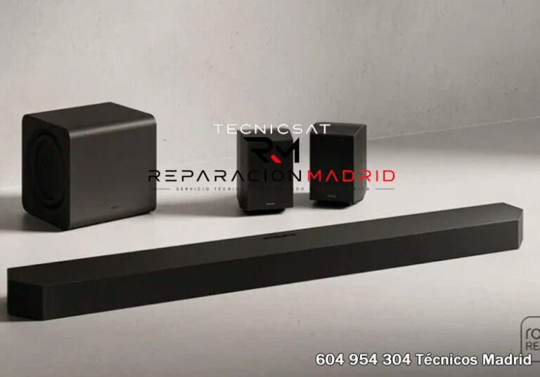 Reparación Barra de Sonido y Subwoofer en Madrid SAT Taller