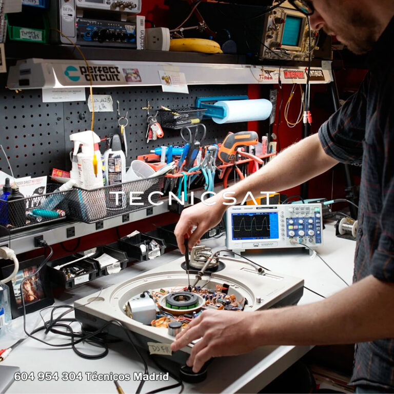 Reparar equipo de audio en Madrid